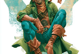 draw gritty comic book from comic characters
