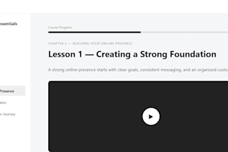 create and set up your online course and training platform