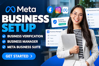 setup meta business verification, business manager and meta business suite
