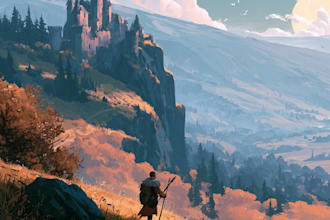 create a professional illustrated novel cover for KDP
