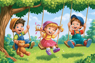 create childrens book illustration