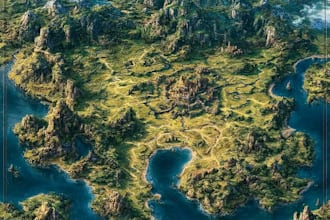 design epic d and d and ttrpg campaign world maps for your game
