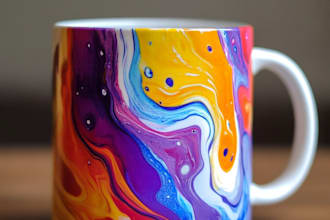 awesome custom mug design