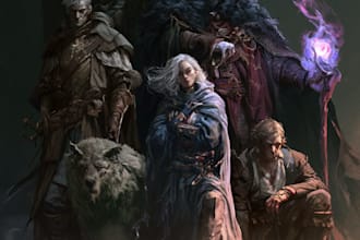 draw custom fantasy rpg character art for your campaign