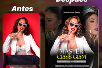 design professional flyers and digital posters