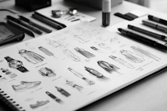 develop industrial and product design concept by sketches