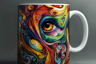 design creative mug design