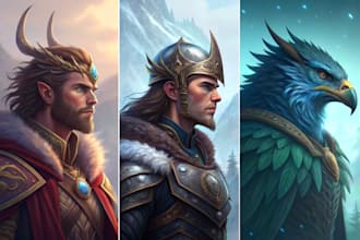 design custom fantasy avatars and characters