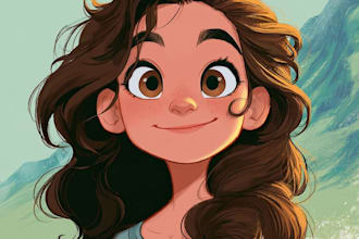 do disney cartoon portrait