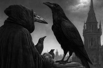 draw dark fantasy illustrations