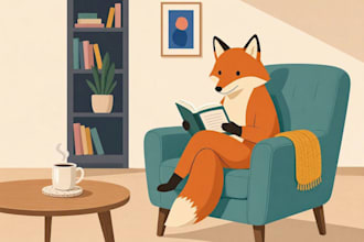 design professional vector illustrations and artwork