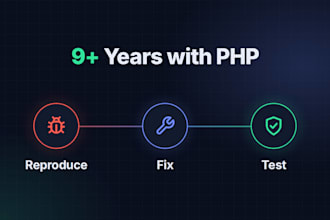 fix bugs in your php framework projects