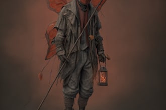 fantasy horror and fantasy horror character