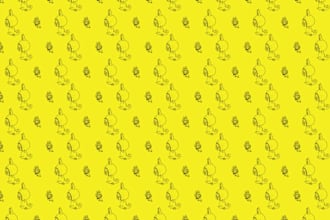 create seamless cartoon patterns for fabric and packaging