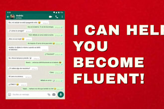 be your native spanish conversation partner