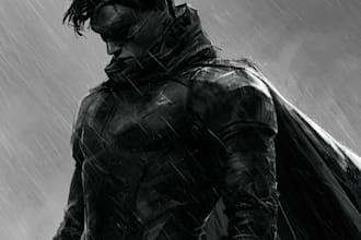superhero character for comics