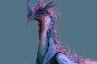 create unique creature monster design and character design