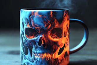awesome custom mug design