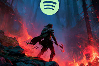create magical fantasy album artwork for your music