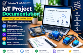 write professional iot project documentation and tutorials