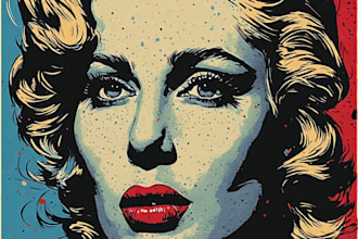 do creative pop art illustrations