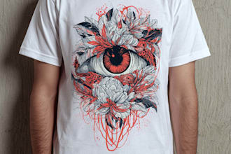 design modern christian streetwear t shirts design