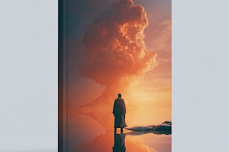 design a fantasy or romance amazon KDP book cover art