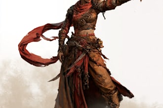 do custom dnd character design