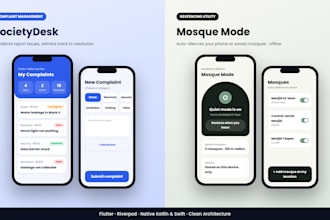 develop flutter app with supabase backend for android and ios