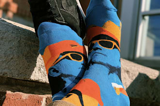 design custom and unique socks design
