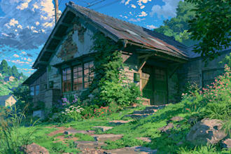 draw anime and visual novel backgrounds
