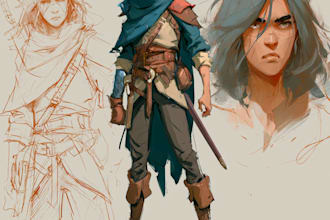 do dnd character art illustration commissions