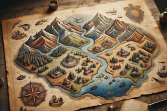 make a map for your novel