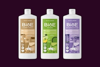 design premium product label and packaging label design