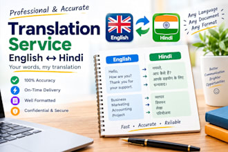 do english and hindi typing and data entry