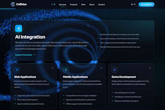 build a modern responsive web app