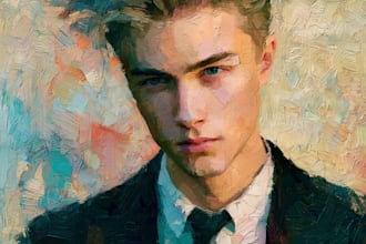 transform your photo into a classic oil painting portrait