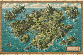 create an epic fantasy map for your novel