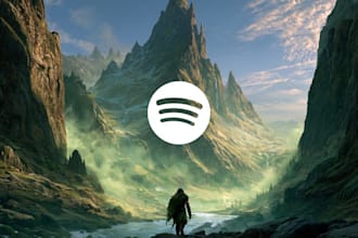 create cinematic fantasy album cover art