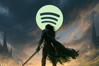 design dreamy surreal spotify album cover