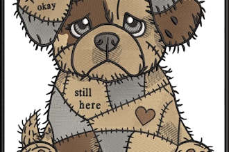 be your professional embroidery digitizer and digitize logo to dst pes