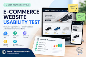 do user testing, app testing, website testing, usability testing, QA