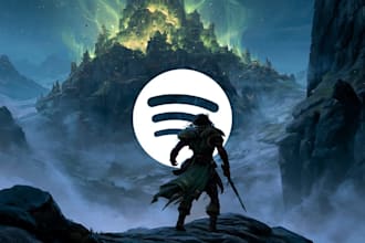design dreamy surreal spotify album cover