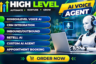 build gohighlevel ai chatbot, voice ai, website and be your go high level expert