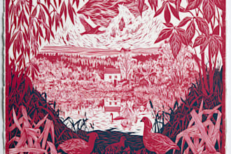dodesign professional outstanding vintage or linocut
