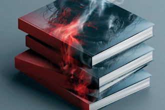 create an epic fantasy and romantasy book cover design
