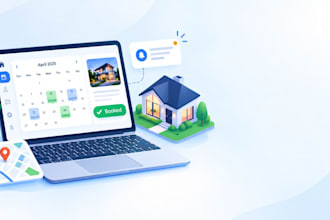 build property viewing booking automation for real estate