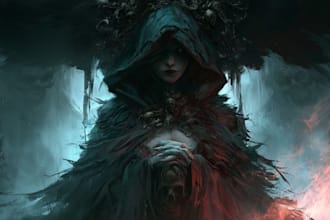 horror and fantasy horror character,or horror character