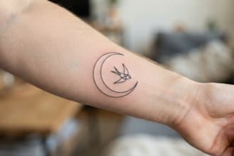 do minimalist tattoo design or logo