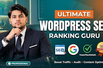 do on page seo for wordpress or coding website